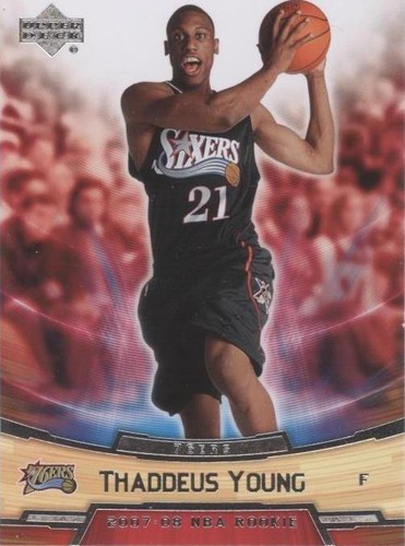 2007-08 Upper Deck NBA Rookie - Thaddeus Young #30