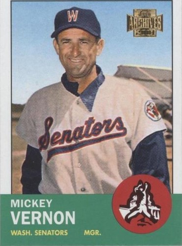 2001 Topps Archives - Mickey Vernon #118