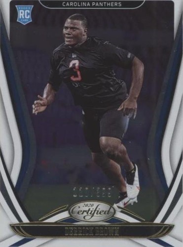 2020 Panini Certified Derrick Brown #148