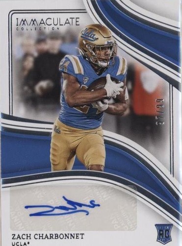 2023 Panini Immaculate Collection Collegiate Zach Charbonnet #RA-ZC