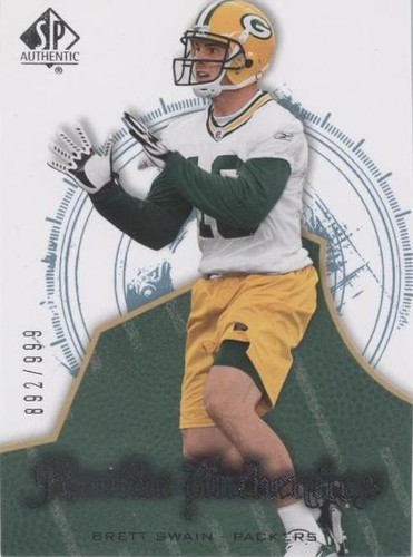 2008 SP Authentic Brett Swain #198