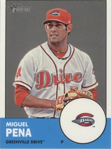 2012 Topps Heritage Minor League Edition - Miguel Pena #65