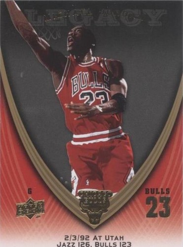 2008-09 Upper Deck Michael Jordan Legacy - Michael Jordan #556