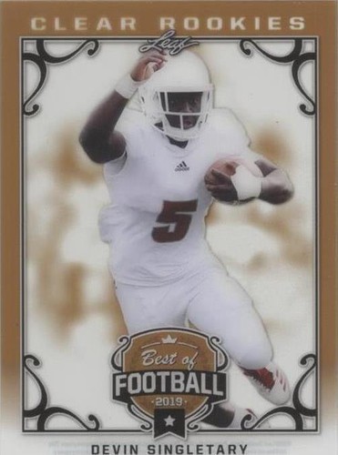 2019 Leaf Best of Football Devin Singletary #FB-07