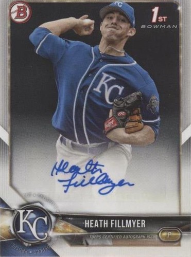 2018 Bowman - Heath Fillmyer #PA-HF