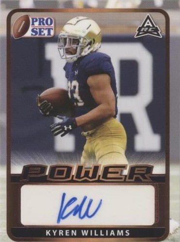 2021 Leaf Pro Set Power Kyren Williams #BA-KW2