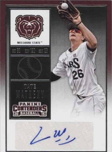 2015 Panini Contenders - Tate Matheny #44