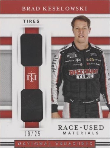2020 Panini National Treasures - Brad Keselowski #DRU-BK