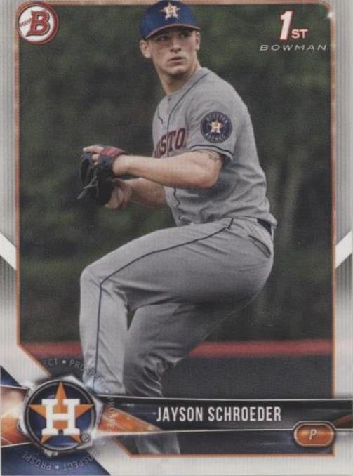 2018 Bowman Draft - Jayson Schroeder #BD-23