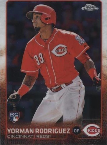 2015 Topps Chrome - Yorman Rodriguez #29