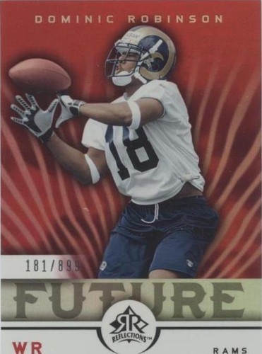 2005 Upper Deck Reflections Dominic Robinson #157
