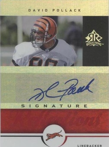 2005 Upper Deck Reflections David Pollack #SR-DP