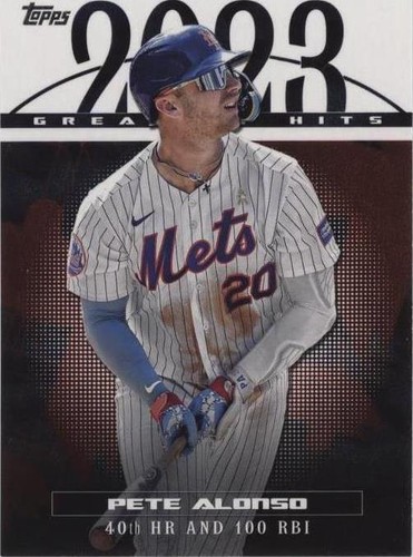 2024 Topps Series 1 - Pete Alonso #23GH-21