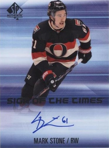 2015-16 SP Authentic - Mark Stone #SOTT-ST