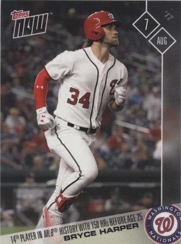 2017 Topps Now - Bryce Harper #454