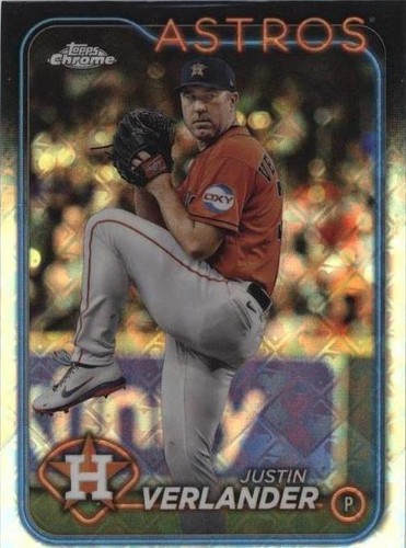 2024 Topps Chrome Logofractor Edition - Justin Verlander #291