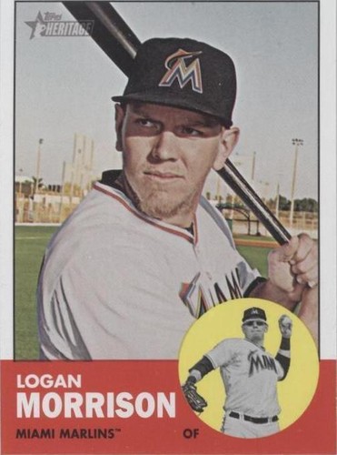 2012 Topps Heritage - Logan Morrison #385