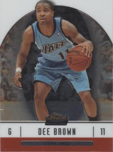 2006-07 Topps Finest - Dee Brown #77
