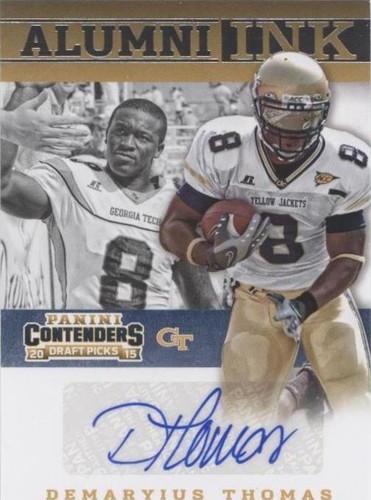 2015 Panini Contenders Draft Picks Demaryius Thomas #18