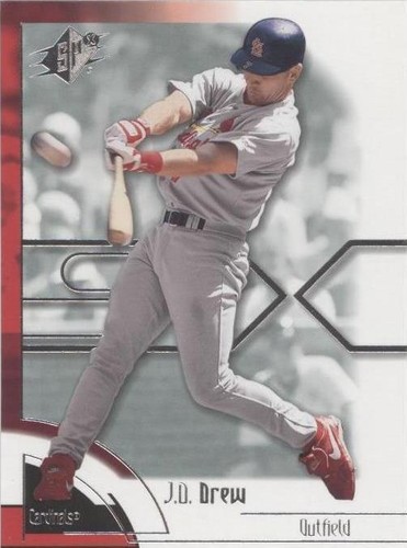 2002 SPx - J.D. Drew #53