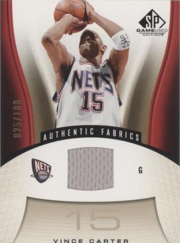 2006-07 SP Game Used Edition - Vince Carter #158