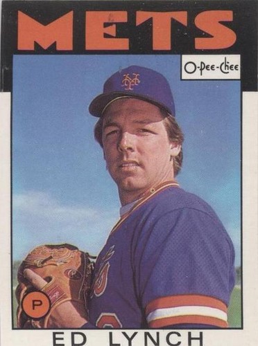 1986 O-Pee-Chee - Ed Lynch #68