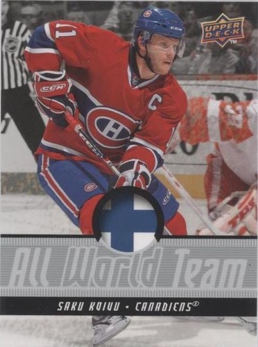 2008-09 Upper Deck - Saku Koivu #AWT18