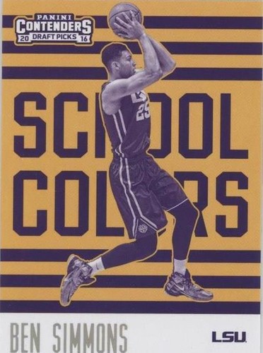 2016-17 Panini Contenders Draft Picks - Ben Simmons #1