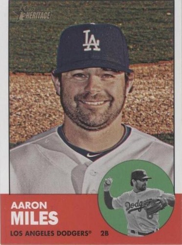 2012 Topps Heritage - Aaron Miles #439