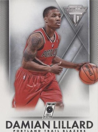 2013-14 Panini Titanium - Damian Lillard #7