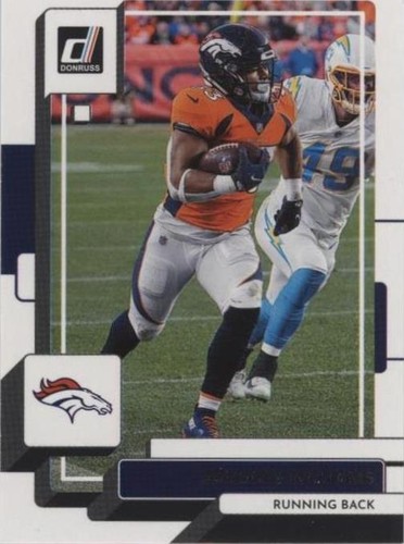 2022 Panini Donruss Javonte Williams #266