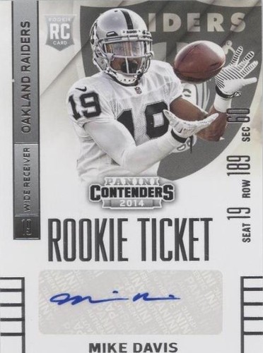 2014 Panini Contenders Mike Davis #163