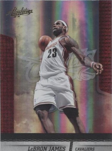 2008-09 Lebron James Topps Chrome Gold Refractor 5/50 BGS