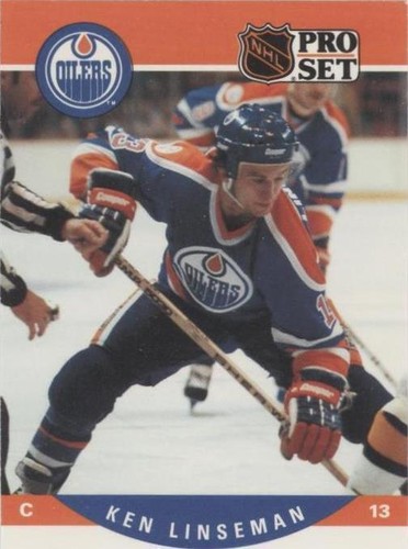 1990-91 Pro Set - Ken Linseman #444