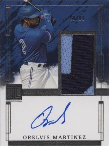 2024 Panini Impeccable - Orelvis Martinez #EPJ-OM