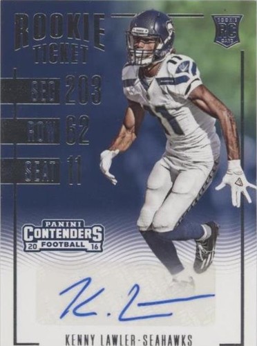 2016 Panini Contenders Kenny Lawler #221