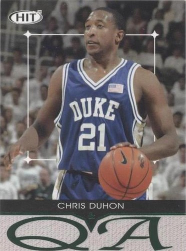 2004 SAGE Hit - Chris Duhon #Q21