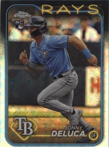 2024 Topps Chrome Logofractor Edition - Jonny Deluca #163
