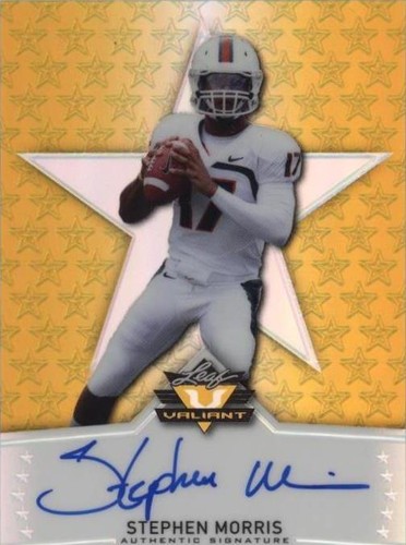 2014 Leaf Valiant Stephen Morris #BA-SM1