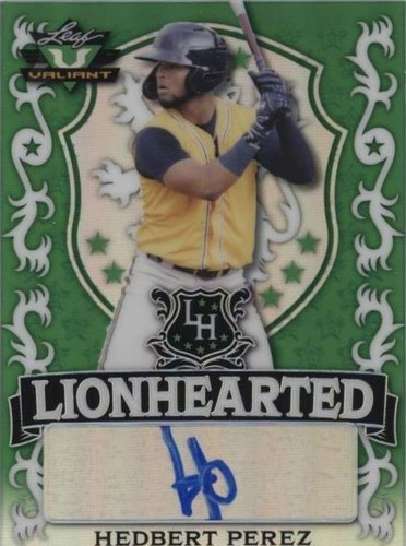 2021 Leaf Valiant - Hedbert Perez #LH-HP1