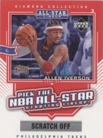 2004-05 Upper Deck All-Star Lineup - Allen Iverson #AS6