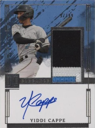 2024 Panini Impeccable - Yiddi Cappe #EPJ-YC
