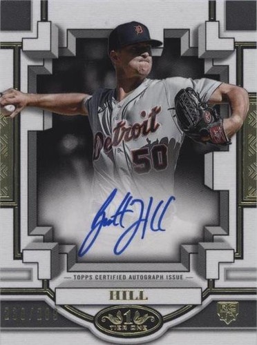 2023 Topps Tier One - Garrett Hill #BOA-GH1