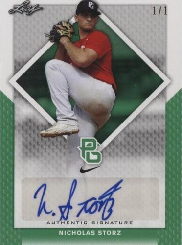 2016 Leaf Perfect Game National Showcase - Nicholas Storz #BA-303