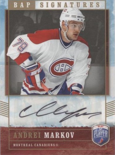 2006-07 Upper Deck Be a Player - Andrei Markov #AM