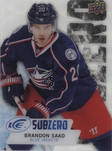 2016-17 Upper Deck Ice - Brandon Saad #SZ-52