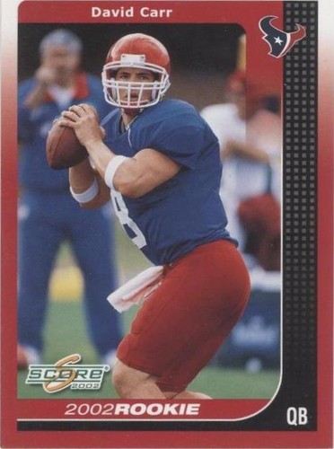 2002 Score David Carr #251
