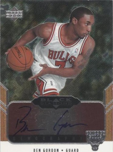 2004-05 Upper Deck Black Diamond - Ben Gordon #GEM-BG