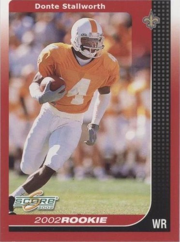 2002 Score Donte Stallworth #287