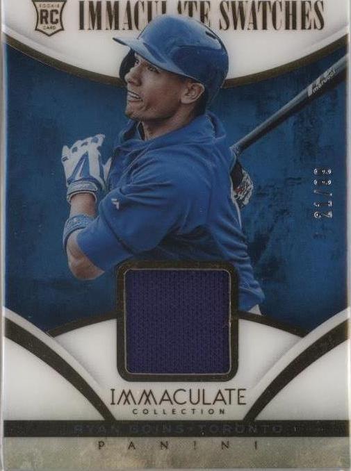 2014 Panini Immaculate Collection - Ryan Goins #74